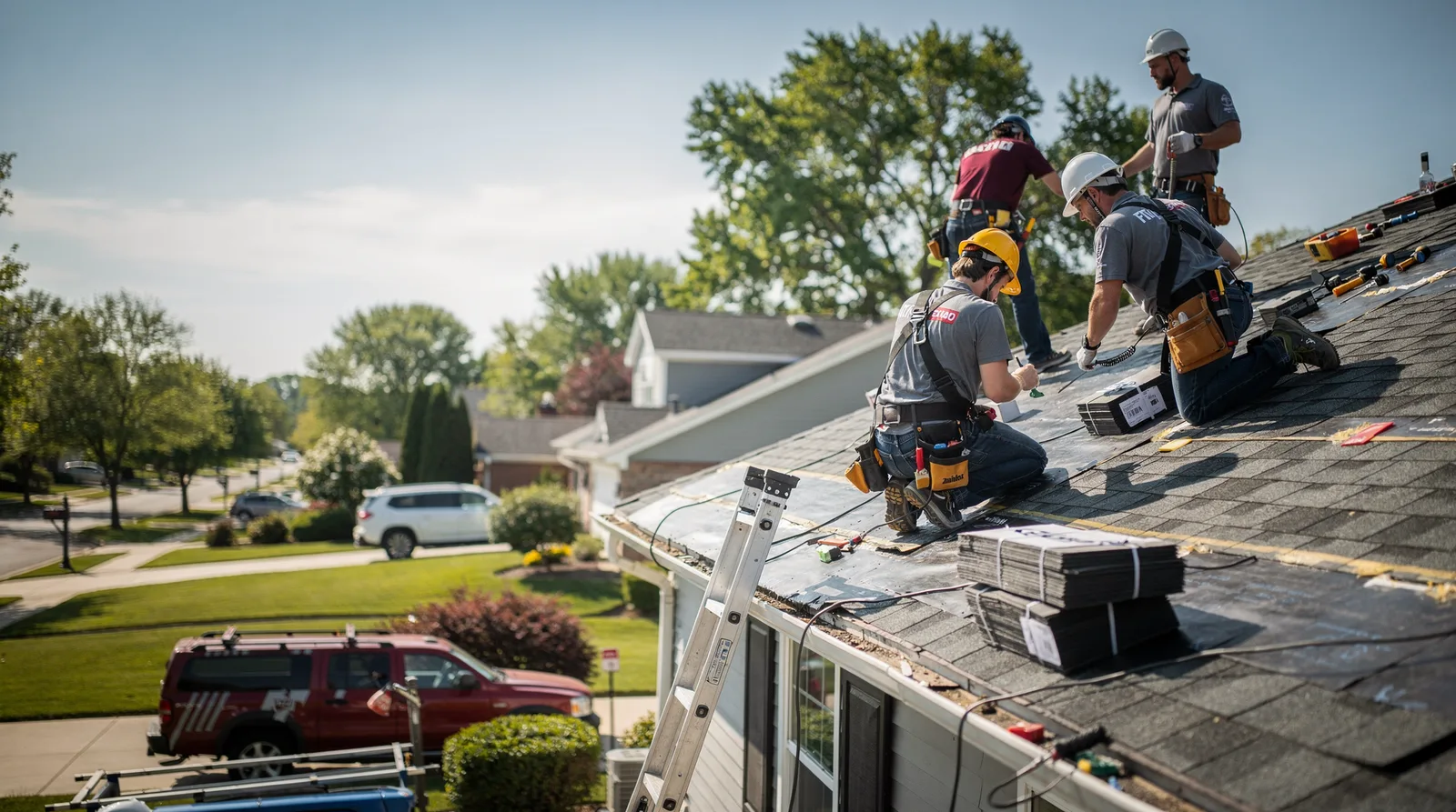 Roof Repair in Elmhurst, IL around you